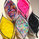 Elástico de cabelo coloridos pacote de  500/1000/2000