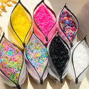 Elástico de cabelo coloridos pacote de  500/1000/2000