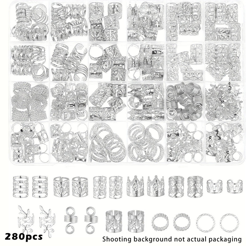 kit de Acessório de cabelo 280 pçs