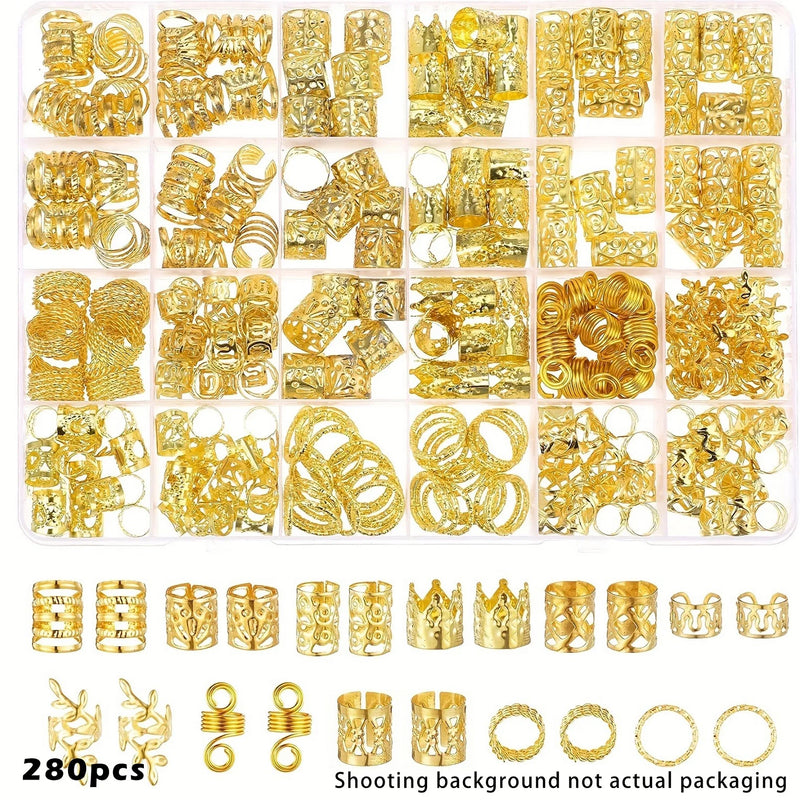 kit de Acessório de cabelo 280 pçs